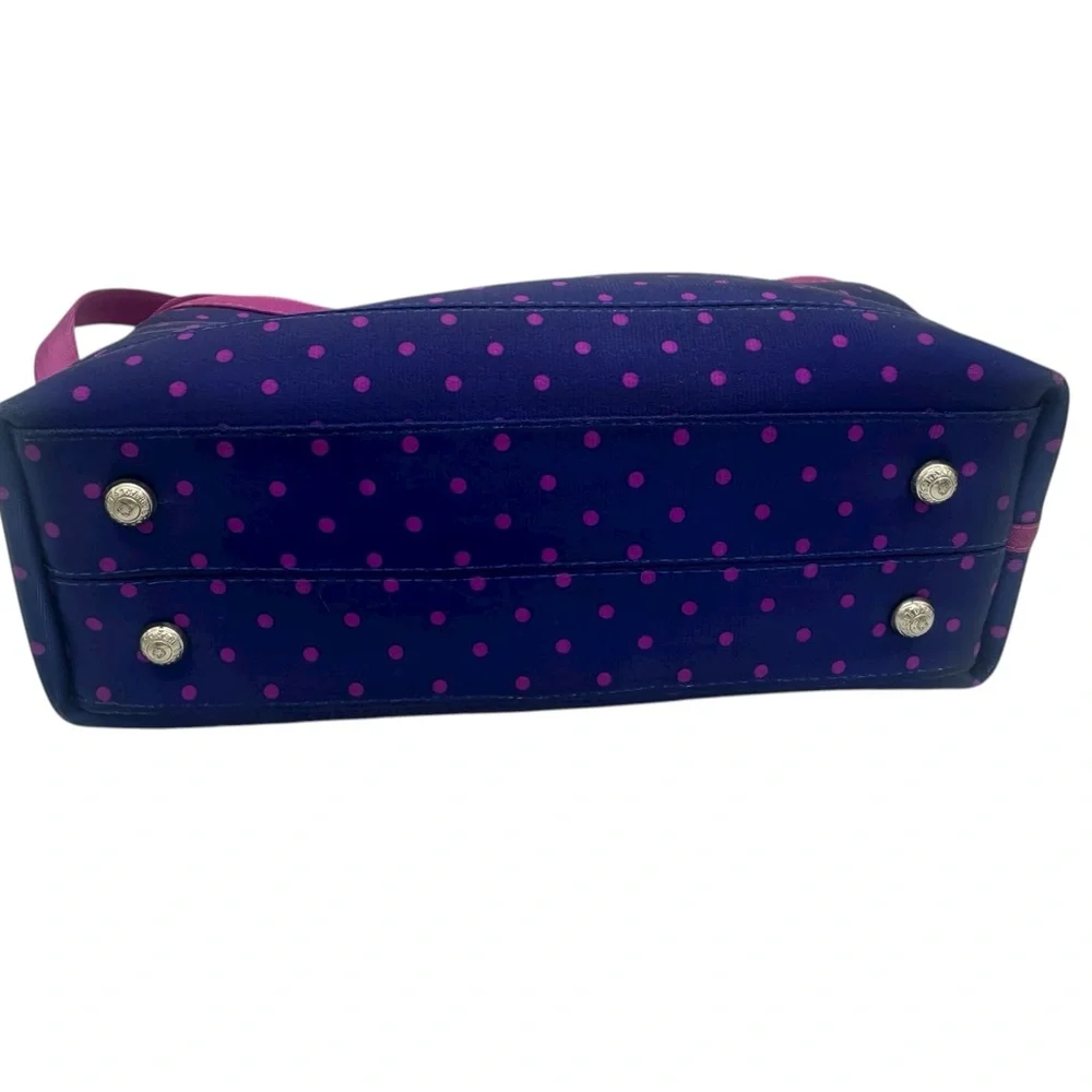 Harveys Seatbelt Bag Carriage Ring Tote in Magenta Dot RARE - Picture 7 of 13